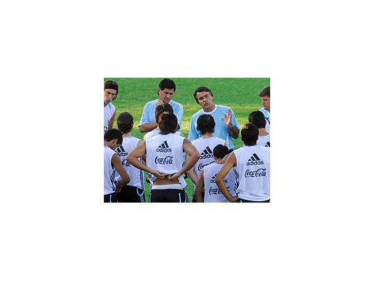 El seleccionado argentino Sub 20 de fútbol.