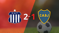 con la minima diferencia, talleres vencio a boca juniors por 2 a 1