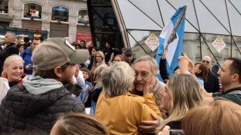Brandoni en la marcha del Sí, se puede en Madrid.&nbsp;