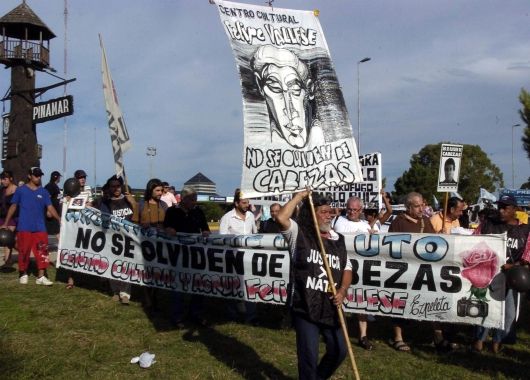 Homenajearon a Cabezas a 14 años de su crimen (foto 1)