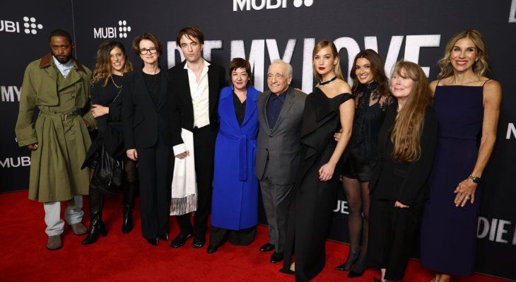 Ariana Harwicz junto al elenco en la avant premiere de Nueva York. Ariana Harwicz junto al elenco en la avant premiere de Nueva York.