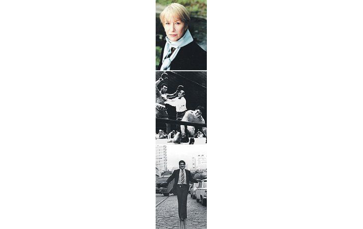 ámbito.com | HelenMirren: despuésde «La Reina»,será SallyConforte,manager delburdel MustangRanch. Abajo,una de lascaídas deBonavenadurante su peleacon MuhammadAlí en 1970, enel MadisonSquare Garden.Ultima., elboxeador en susbuenos