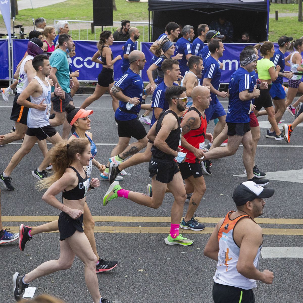 Tras casi dos años, se corrió la Maratón de Buenos Aires y los 21K