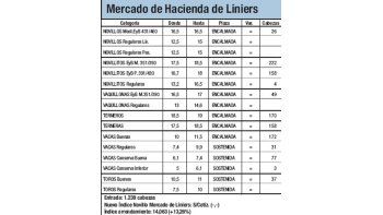 Liniers: entraron 1.239 animales