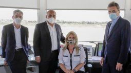 Mario Meoni en la torre de control de Tucumán&nbsp;