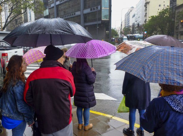 Las lluvias podrían volver en el AMBA.