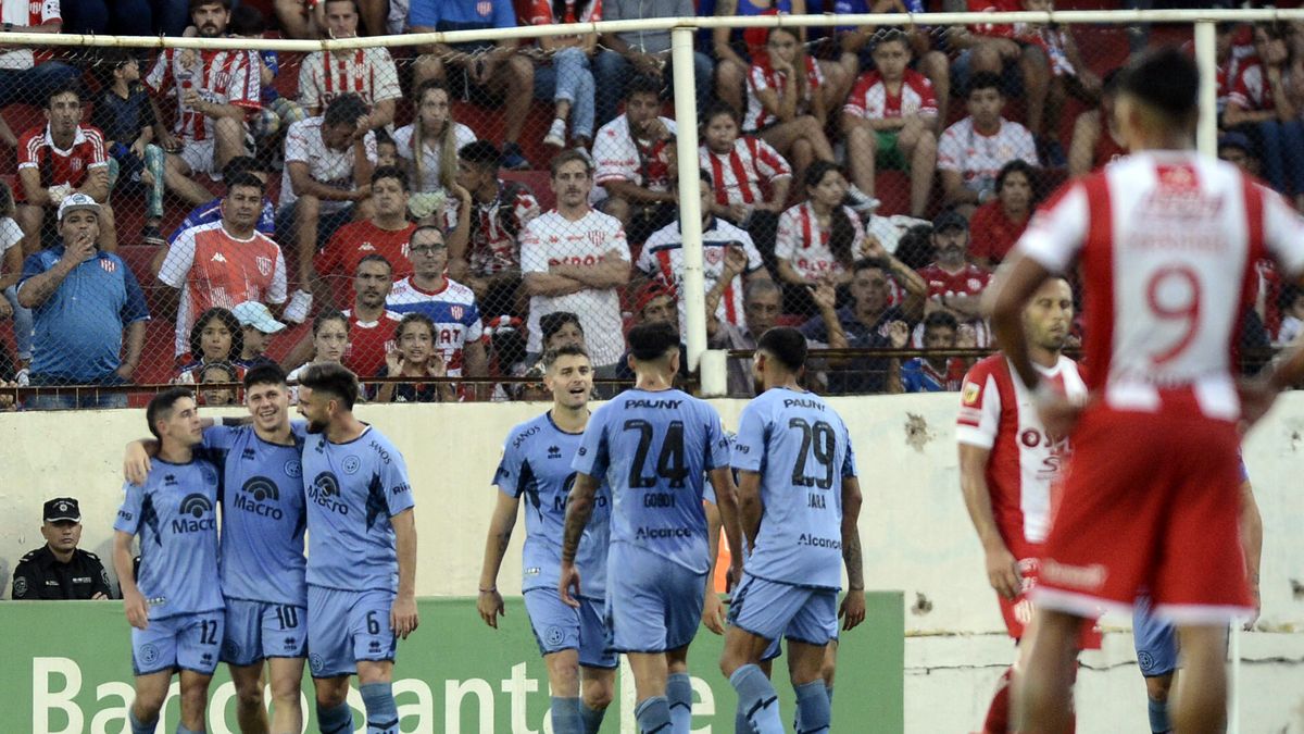 Belgrano thrashed a Union that is finding it increasingly difficult to get out of its crises