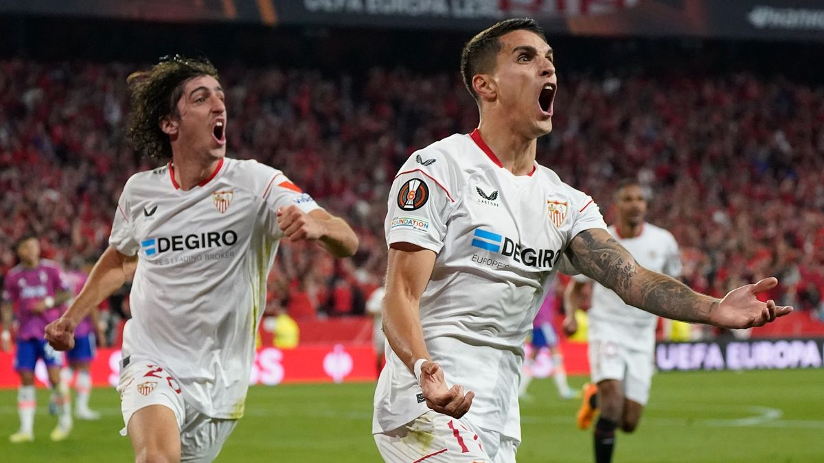 With a goal in extra time, Lamela led Sevilla to another Europa League final