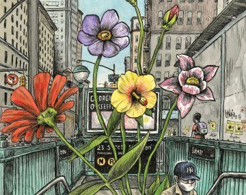 Es la sextra tapa que Liniers ilustra para The New Yorker