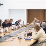 Yamandú Orsi se reunirá con el Consejo de Ministros este lunes. Yamandú Orsi se reunirá con el Consejo de Ministros este lunes.