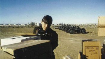 Tiempo de guerra. Con apenas 24 a&ntilde;os, Alicia Reynoso fue enfermera en Comodoro Rivadavia, asistiendo a los heridos del conflicto del Atl&aacute;ntico Sur.&nbsp;