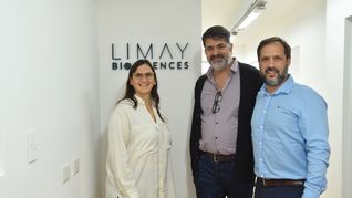  Dolores Morón, Marcelo Kauffman y Federico Scagliotti, los fundadores de la biotech Limay Biosciences.