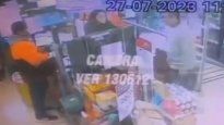 Violencia en un supermercado de Colegiales