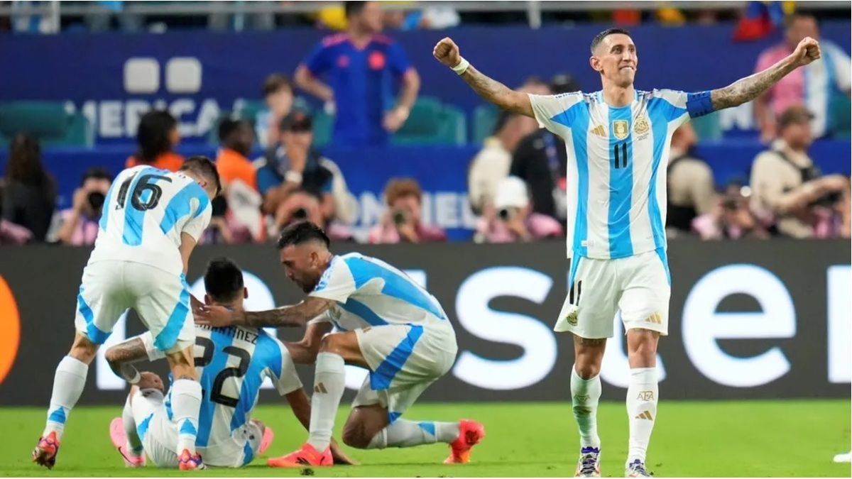 Argentina is the country with the most official titles in the history of national team football