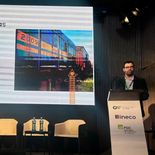 El director Nacional de Transporte Ferroviario, Waverley Tejera, destacó la oportunidad de Uruguay de convertirse en hub regional a través del ferrocarril. El director Nacional de Transporte Ferroviario, Waverley Tejera, destacó la oportunidad de Uruguay de convertirse en hub regional a través del ferrocarril.