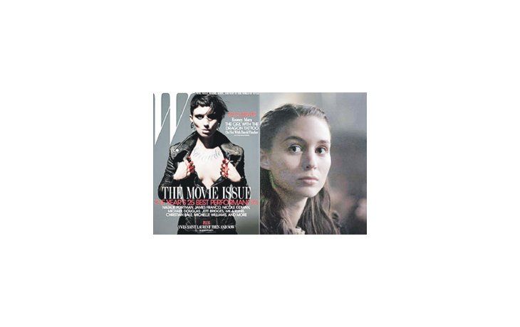 Rooney Mara (la novia de Zuckerberg en «La red social») experimentó una fuerte transformación para ser Lisbeth Salander en la remake hollywoodense de la trilogía «Millenium».