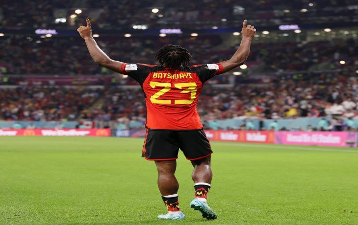Batshuayi anotó el único gol de Bélgica.