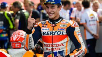 Marc Márquez, ganador en Santiago del Estero de la segunda fecha del MotoGP.