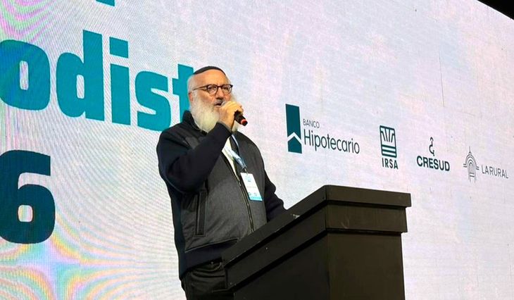 El titular de IRSA, uno de los empresarios más cercanos a Javier Milei. El titular de IRSA, uno de los empresarios más cercanos a Javier Milei.