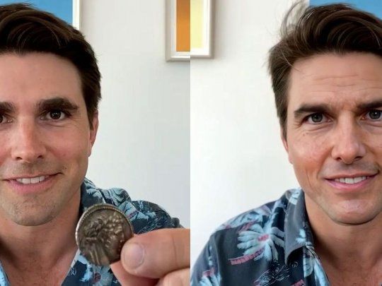 Un tiktoker se hacía pasar por Tom Cruise usando deepfake.
