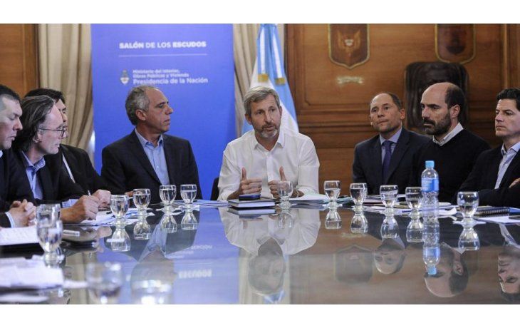 ámbito.com | El ministro del Interior Rogelio Frigerio encabezó las reuniones con los ministros de las provincias opositoras.