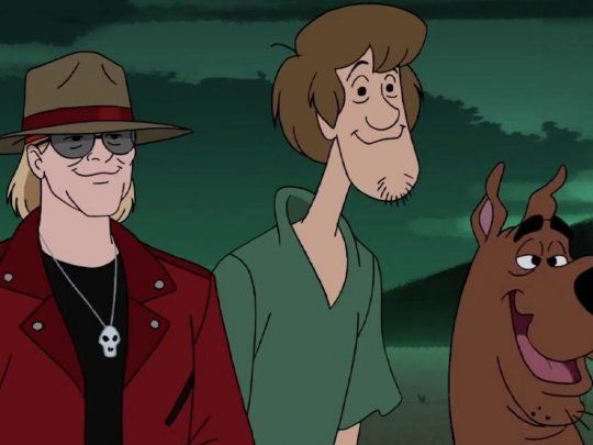 Axl Rose se convierte en caricatura en un nuevo capítulo del popular dibujo animado Scooby Doo.