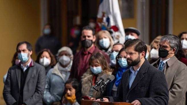 El presidente de Chile, Gabriel Boric.