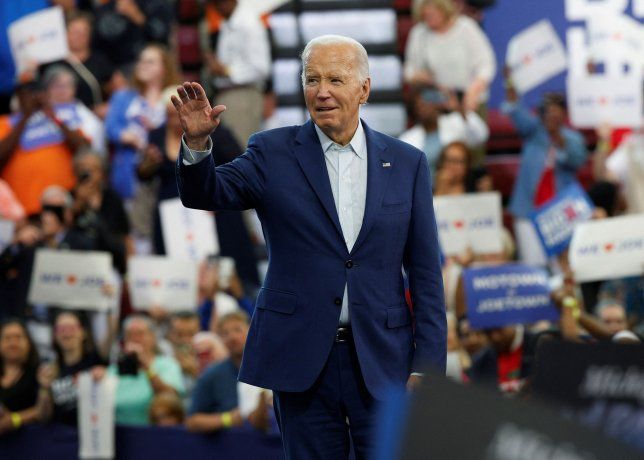 Joe Biden is looking to bolster his election campaign to beat Donald Trump in November. Joe Biden is looking to bolster his election campaign to beat Donald Trump in November.