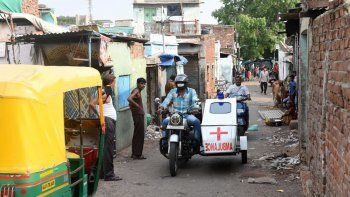 India se encamina a convertirse en el tercer pa&iacute;s con m&aacute;s contagios de coronavirus, por delante de Rusia.