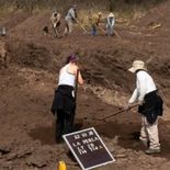 El Equipo Argentino de Antropología Forense trabaja en el predio donde funcionó un excentro de detención. El Equipo Argentino de Antropología Forense trabaja en el predio donde funcionó un excentro de detención.