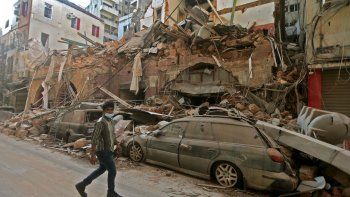 La explosión en Beirtu el pasado 4 de agosto dejó daños materiales y humanos en toda la ciudad.