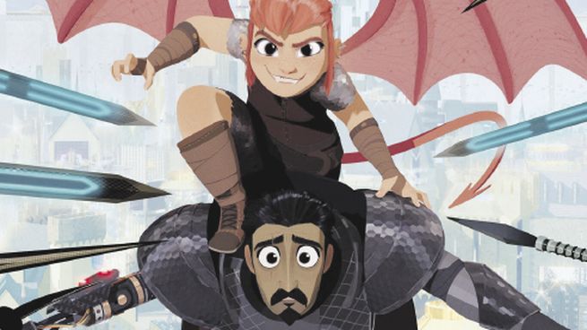 nimona. El film de animación de Netflix: guerreros y lecciones.