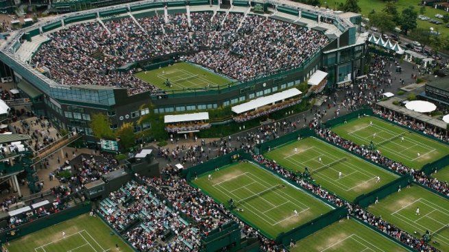 La imponente imagen de Wimbledon. Desde 1 al 14 de julio se disputara el tercer Grand Slam de la temporada.