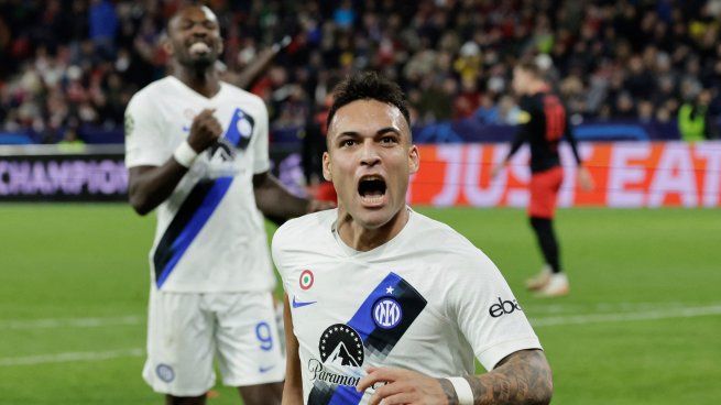 Goleador. Lautaro Martínez no para de hacer goles con la camiseta de Inter.