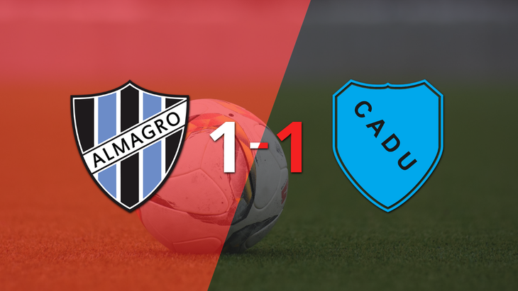 Reparto de puntos en el empate a uno entre Almagro y Def. Unidos