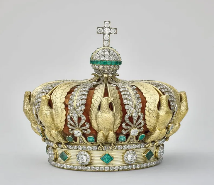 The crown of Empress Eugenie. The crown of Empress Eugenie.