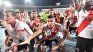 River celebrated the Argentine Super Cup with a dedication to Boca. River celebrated the Argentine Super Cup with a dedication to Boca.