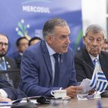 Yamandú Orsi reafirmó al Mercosur como plataforma estratégica, pero insistió en su modernización para repotenciarlo. Yamandú Orsi reafirmó al Mercosur como plataforma estratégica, pero insistió en su modernización para repotenciarlo.