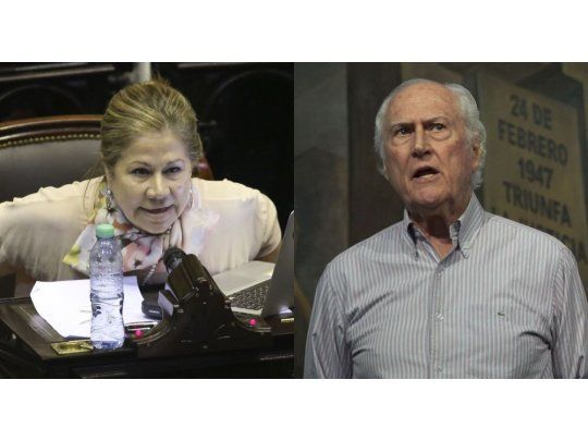 Graciela Camaño y Fernando Pino Solanas.