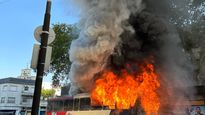 El hecho ocurrió en la intersección de la avenida Juan B. Justo y Trelles.