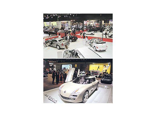 El conceptcar Alticade Renaultes una delasnovedadesquemuestra el4to SalónInternacionaldelAutomóvilque ayerabrió a laprensa yhoy lo harápara elpúblico.