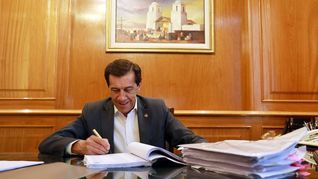 El gobernador de Jujuy, Carlos Sadir. El gobernador de Jujuy, Carlos Sadir.