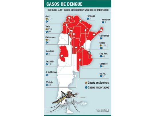 Casos de Dengue