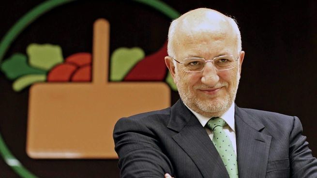 Juan Roig, el supermercadista más acaudalado de España.