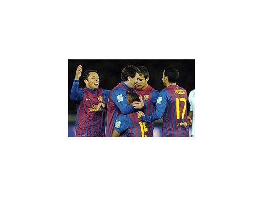 Barcelona goleó al Al Saad y ahora enfrentará al Santos.