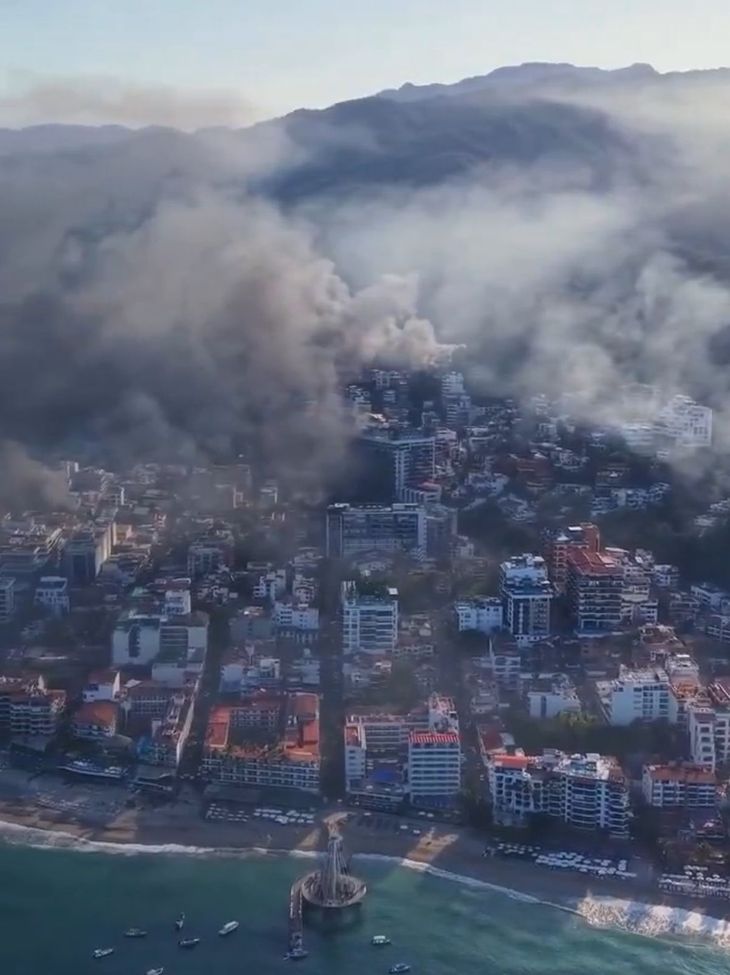 Incidentes en Jalisco desde el aire. Incidentes en Jalisco desde el aire.