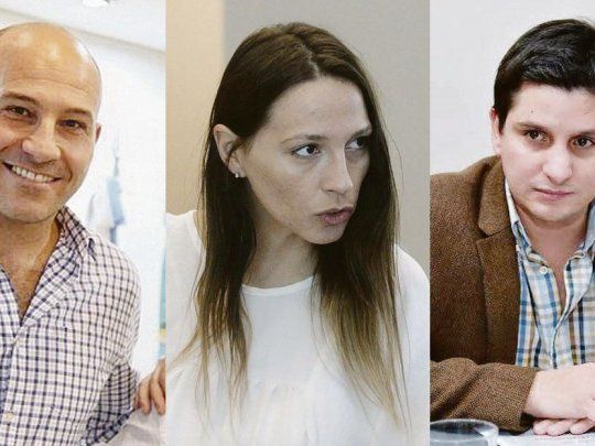 Martiniano Molina,&nbsp;Mayra Mendoza y&nbsp;Fernando Pérez.