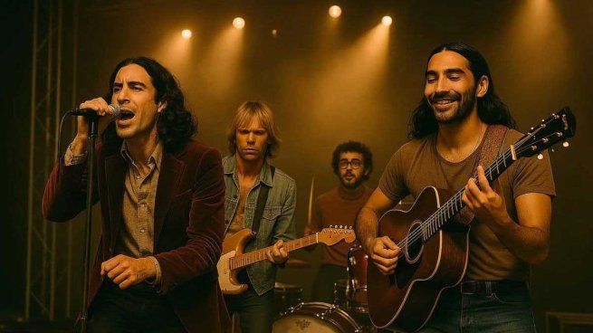 Así luce la banda generada por IA.