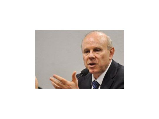 El ministro de Hacienda brasileño, Guido Mantega.