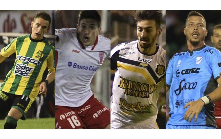 Aldosivi, Huracán, Olimpo y Temperley luchan por mantener la categoría.